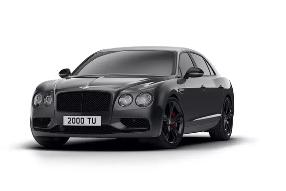 Bentley Flying Spur V8 S Black Edition: impact vizual determinant