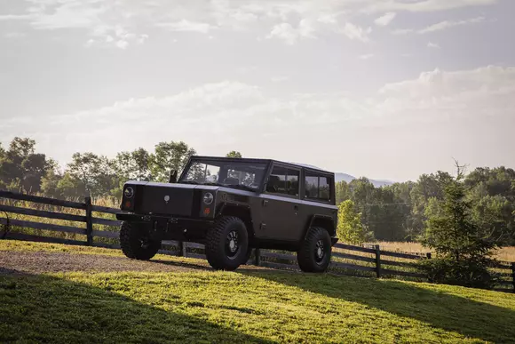 Bollinger B1 - demonstrație electrică în off-road
