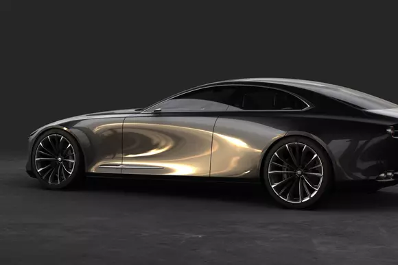 Mazda Vision Coupe - un concept care prefigurează viitoarele linii de design