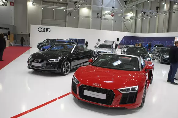 Noutățile Audi la SIAB 2018 –  RS3, RS4 Avant, RS5 Coupe, R8 Coupe, R8 Spyder, A5 Cabrio, S5 Sportback şi S3 – GALERIE FOTO