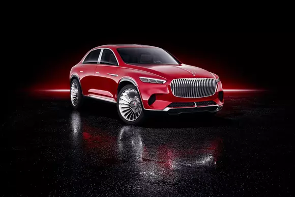 Vision Mercedes-Maybach Ultimate Luxury - un crossover electric cu un design atipic