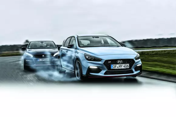 Peugeot 308 Gti vs Hyundai i30 N: Se lansează artificii!
