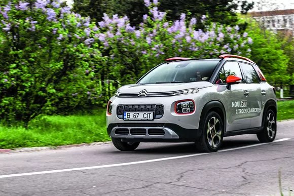 Citroën C3 Aircross PureTech 110 EAT6: Controlul spaţiului