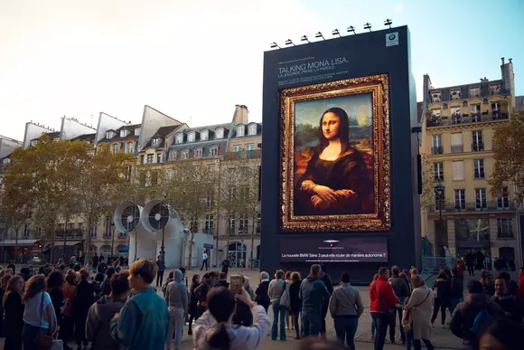 Mona Lisa prinde viață cu noul asistent personal al BMW