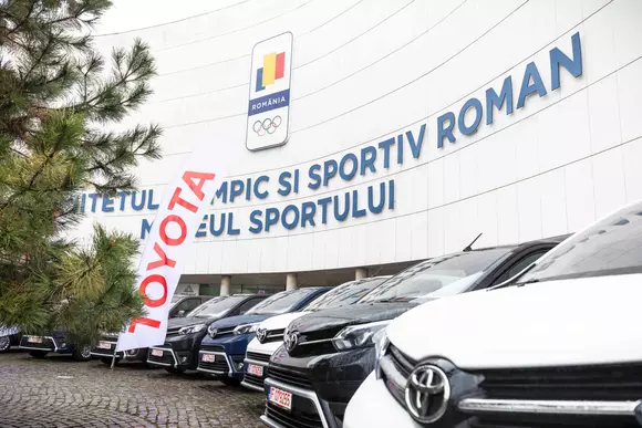 Mașini Toyota pentru sportivii olimpici români