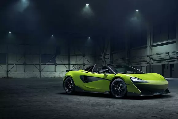 McLaren 600LT Spider: vârful gamei Sports Series are și o variantă cabrio