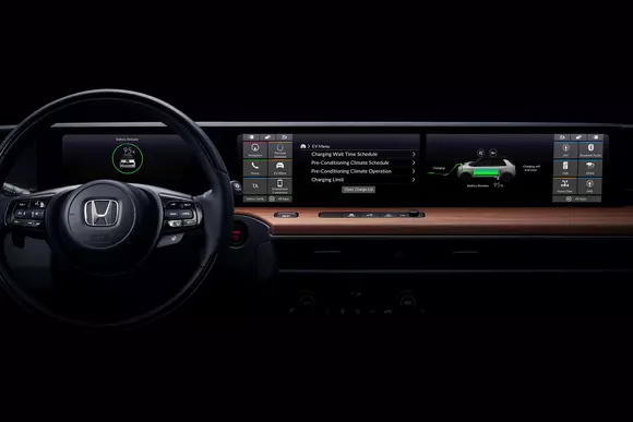 Honda dezvăluie prima imagine cu bordul viitorului model 100% electric