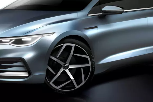 Volkswagen Golf VIII a fost prezentat în schițe oficiale