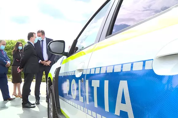 Poliția Română primește mașini noi! Iată cum arată