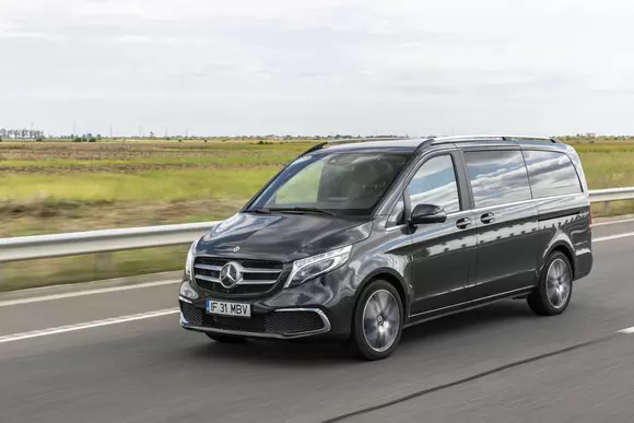 Mercedes-Benz Clasa V: Excursionistul de aeroport