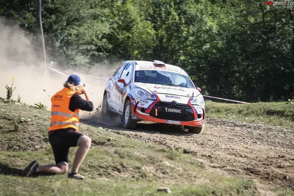 Podium la Iași pentru echipajul susținut de Borsec