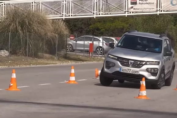 VIDEO: Dacia Spring la testul elanului