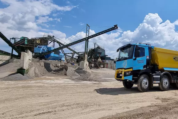 Test drive la XTREM cu Renault Trucks K 520 8X4 XTREM