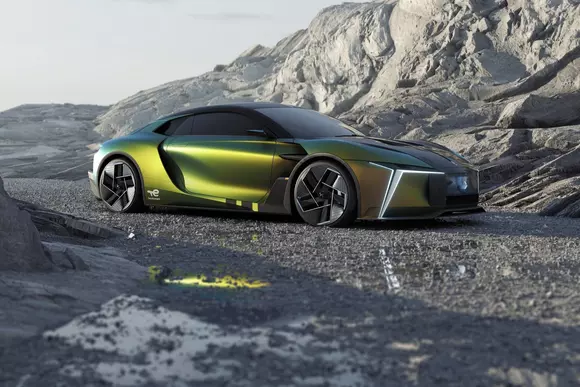 Nu e pont să fii înaintea timpului, dar și când îți vine timpul, atunci defilezi! DS E-Tense Performance Concept asta face.