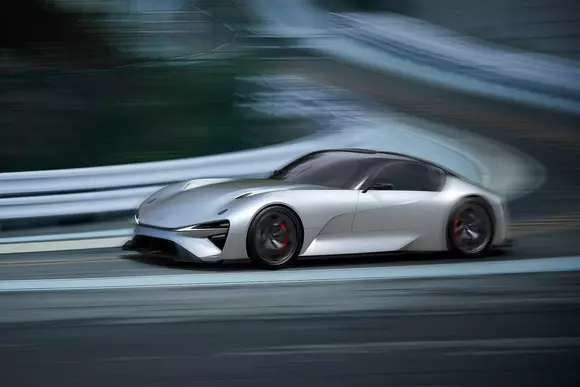 Ceea ce crezi că vezi, nu o să primești: Lexus BEV Sport Concept arată foarte tentant, dar mai nimic altceva nu e precizat.