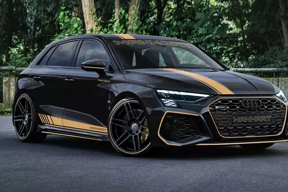 Vrei un hatch practic și performanțe de supercar? Manhart are răspunsul!