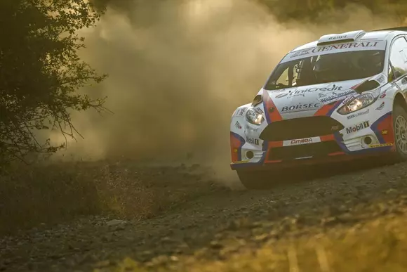 Provocări pe macadam: Borsec a hidratat echipajul Teslovan/Cseh și la Raliul Sibiului 2022