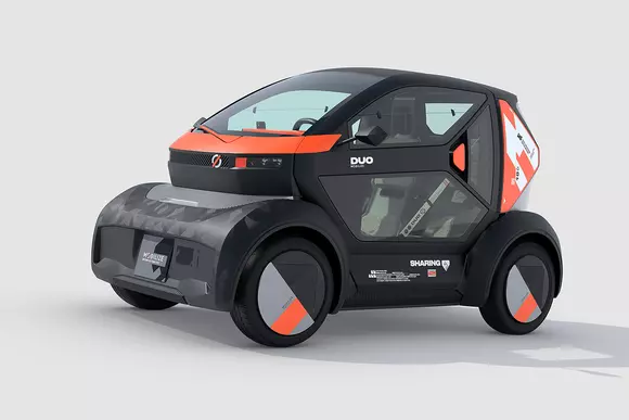 Acum chiar are sens și asta i-ar putea aduce succesul comercial: Mobilize Duo, revizuirea conceptuală a lui Renault Twizy.