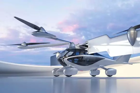 Vizitatorii de la CES 2023 au putut vedea prototipul vehiculului electric zburător Aska A5. Faza industrializării se apropie.