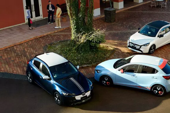 Mazda2 devine mai funky după cel mai nou facelift