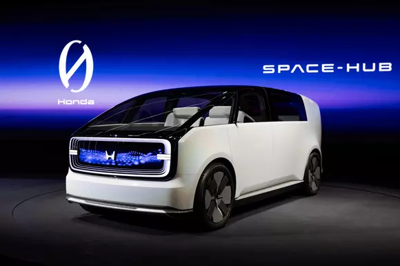 Viziune japoneză de spațiu și confort: Honda 0 Series Space-Hub Concept, cu al său interior nelimitat (poate la wireless).