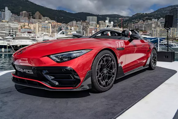 Temă suplimentară pentru Grand Prix de Monaco: Mercedes-AMG PureSpeed Concept, prezentare în premieră mondială.