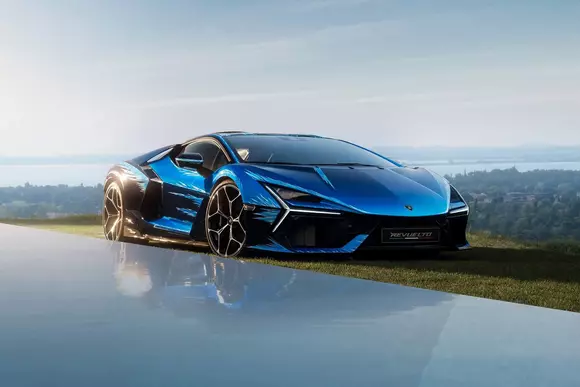 În cazul lui Lamboghini Revuelto Opera Unica (altul, mama Sant’Agata nu mai face), expresia „to get the blues” este de bine.