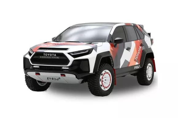 Impuls manifest de spirit competitiv: Toyota RAV-X Concept tonifică personalitatea blândului SUV compact RAV-4.