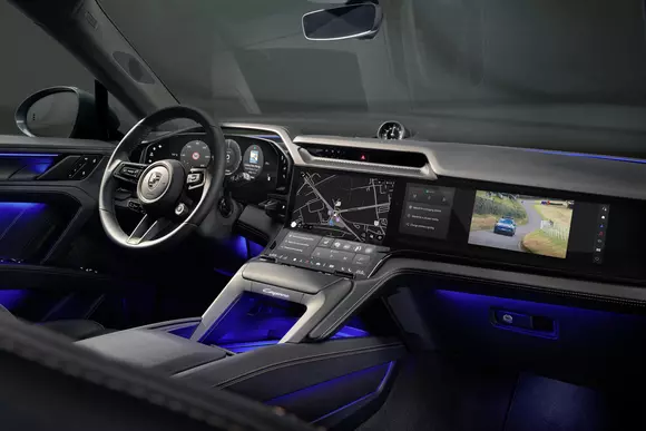 La bordul viitorului: Porsche Cayenne Electric își va primi pasagerii într-un interior total nou conceptual și stilistic!