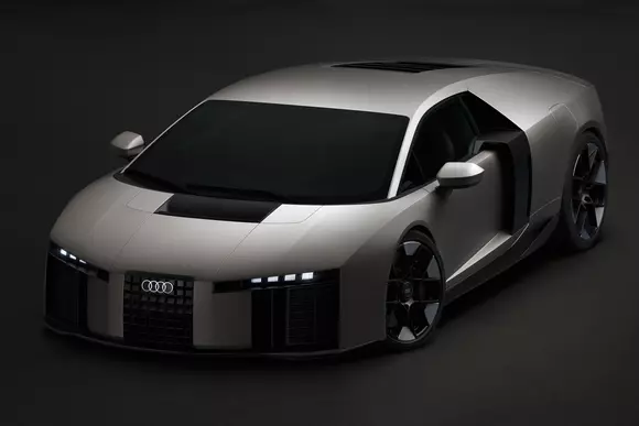 Minimalism atemporal pentru Audi Nuvolari, atestând căutări intense pentru reinventarea identității mărcii în spațiul european