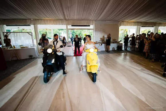 Imagini de la nunta Adrielei Morar