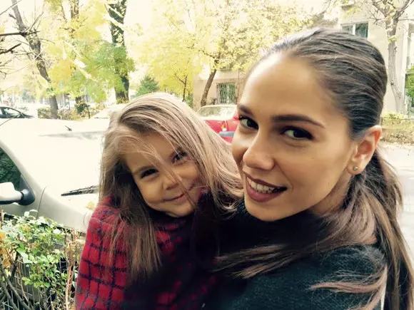 Irina Fodor și fiica ei