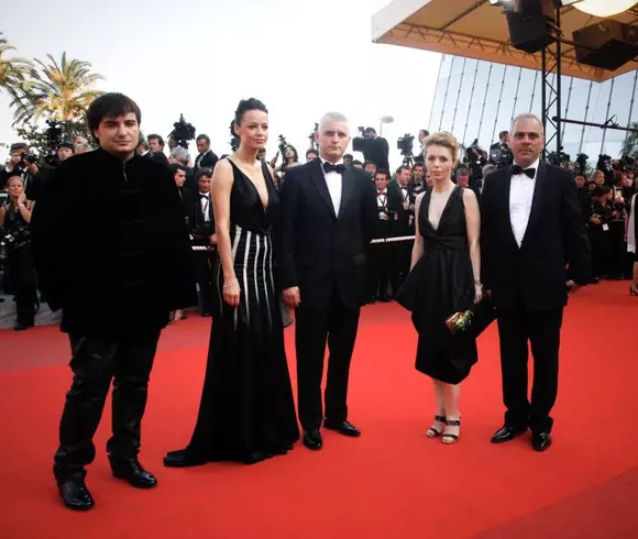 Andreea Raicu si Razvan Ciobanu la Cannes