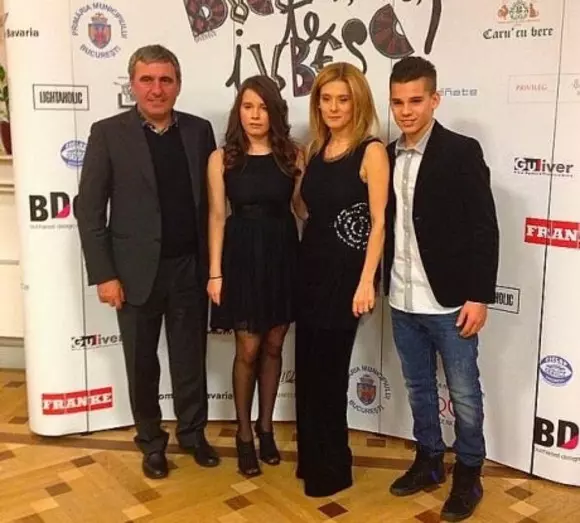 Gică şi Marilena Hagi au împreună doi copii