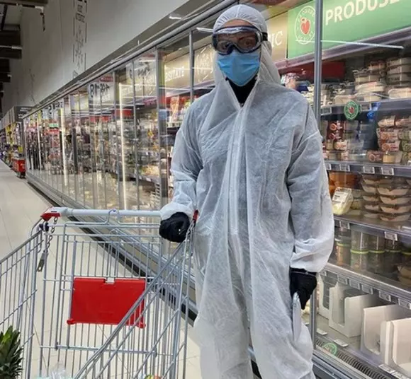 Cristina Șișcanu a urmat modelul Naomi Campbell pentru a se proteja împotriva coronavirus