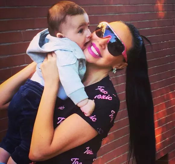 Andreea Podărescu are un băiețel