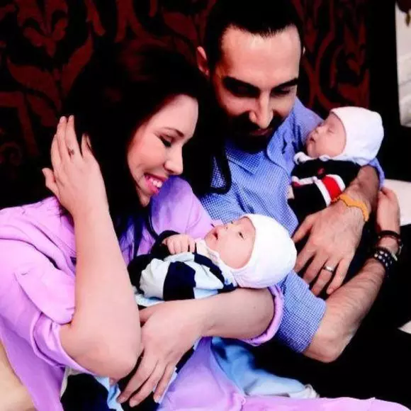 Cristina Bălan este mamă de gemeni
