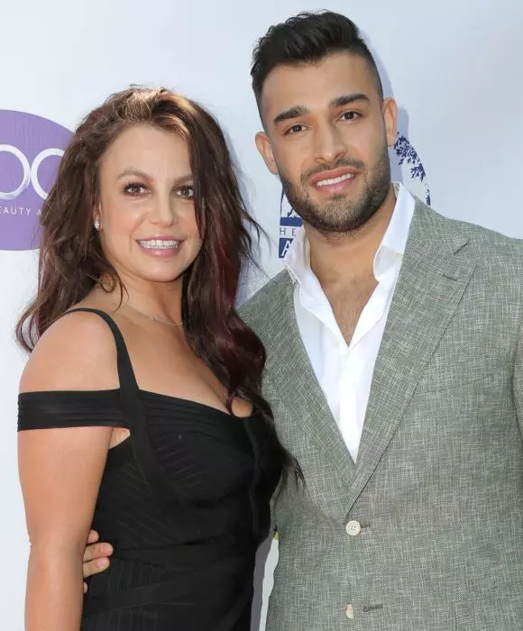 Britney Spears and Sam Asghari