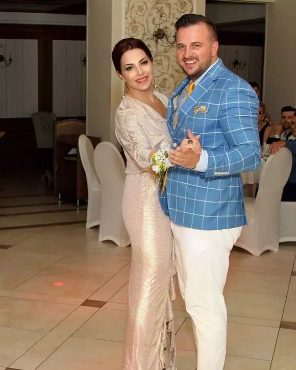 Angela Rusu si sotul ei