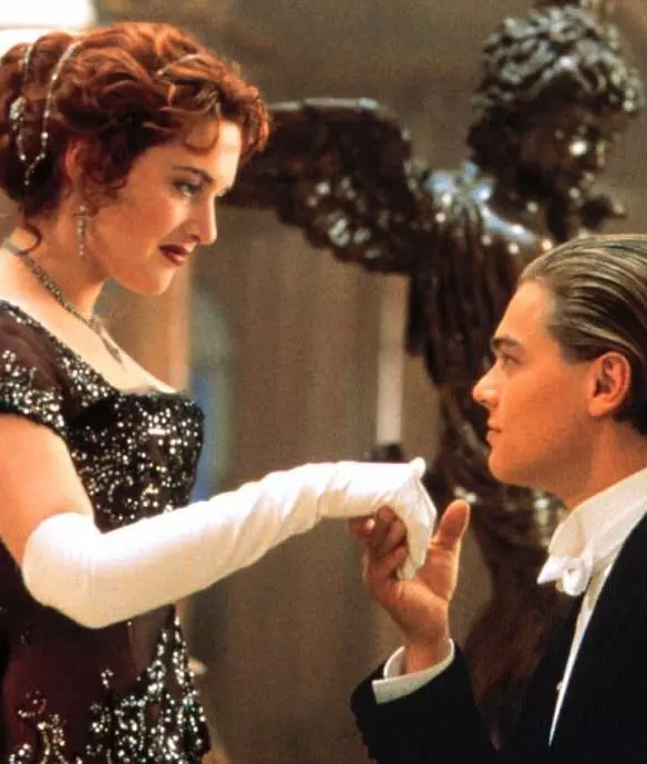 Leonardo DiCaprio și Kate Winslet, Titanic