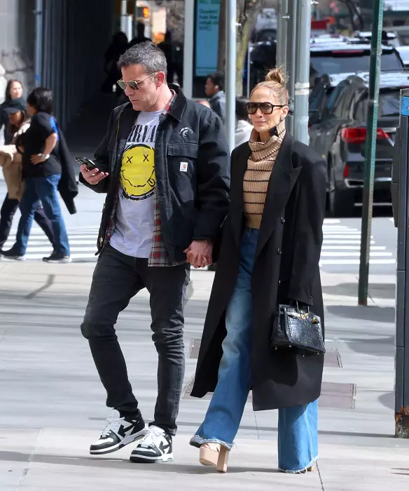 Jennifer Lopez and Ben Affleck out  - NYC