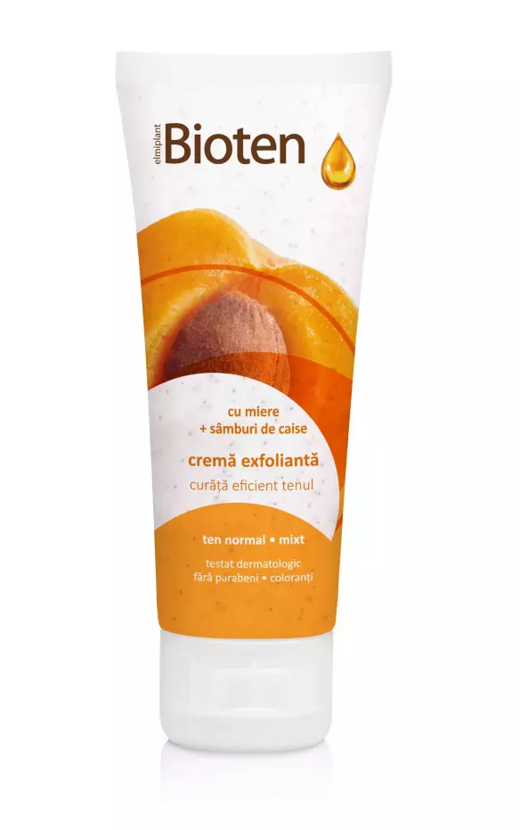 Crema exfolianta Bioten pentru ten normal/mixt, 12,75 lei