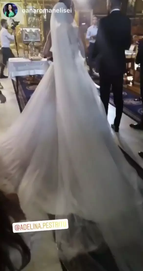 Imagini de la nunta Adelinei Pestrițu