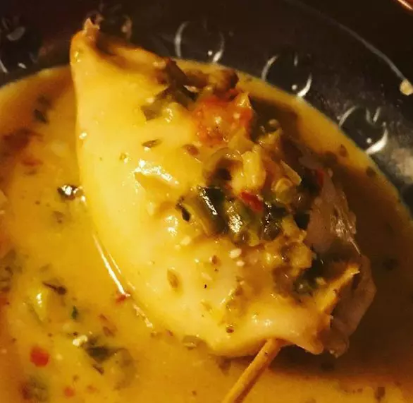 Baby calamari by Rita Muresan