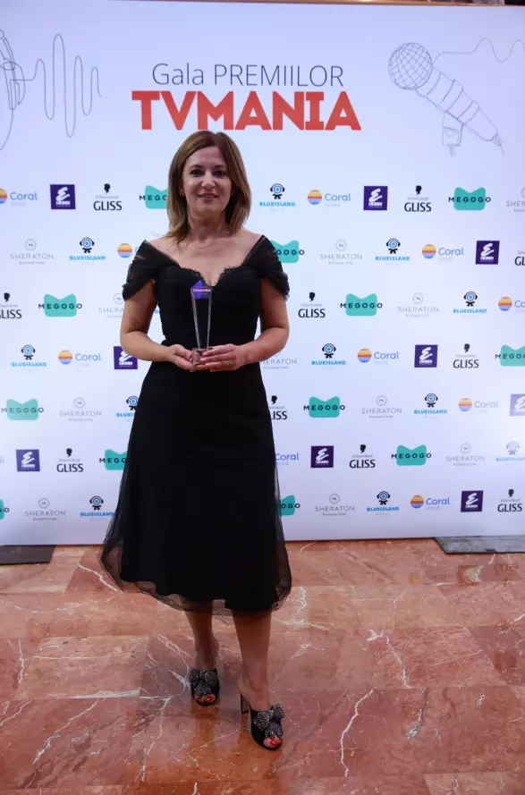 Amalia Enache la Premiile TVMania 2024