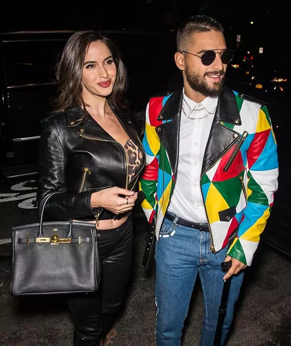 Celebrities are seen arriving at the Jeremy Scott fashion show during New York Fashion Week at Gallery I at Spring Studios in New York