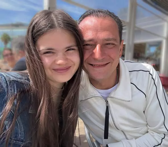 Daniel Băluță și fiica lui, Alexandra