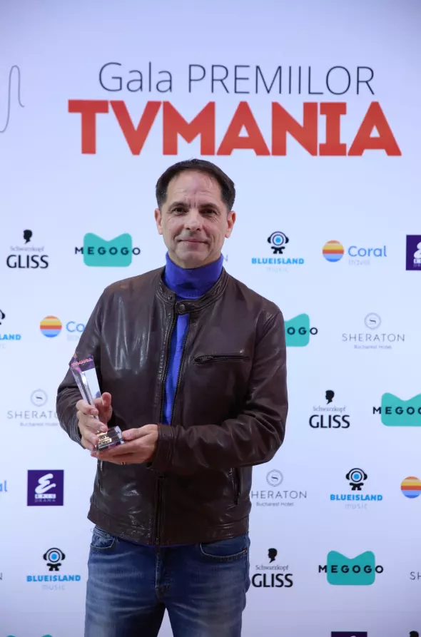 Dan Negru la Premiile TVmania 2024