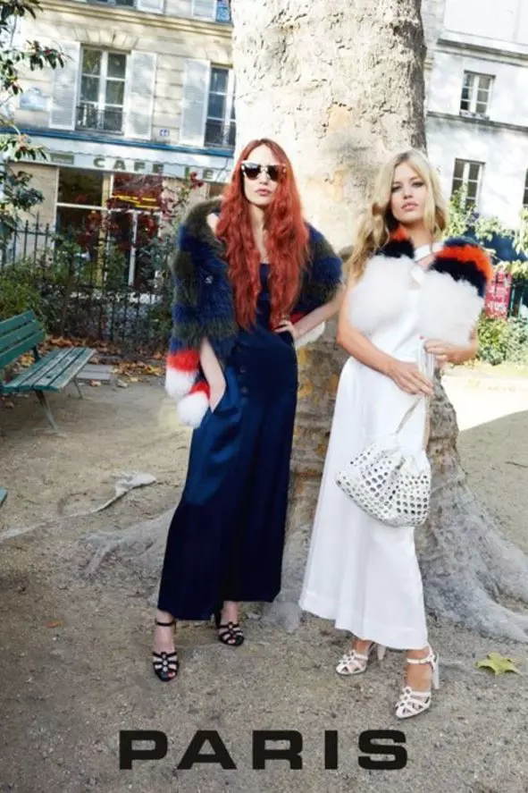 Surorile Jagger pentru Sonia Rykiel