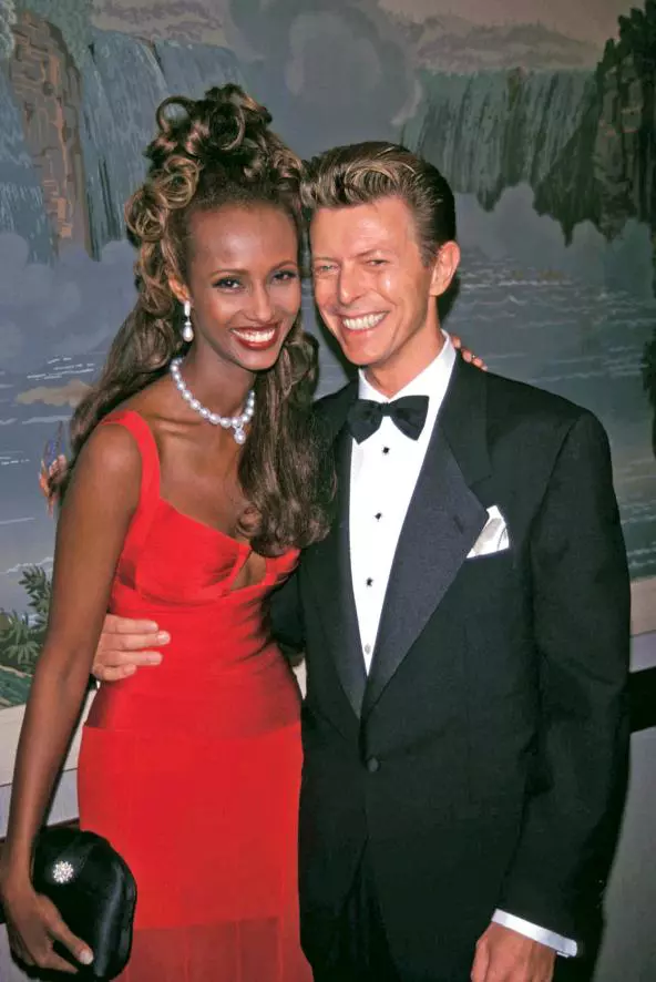 Iman și David Bowie